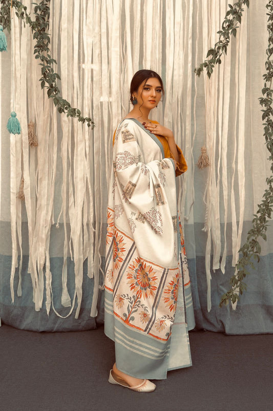 embroidered 3pc lawn suit