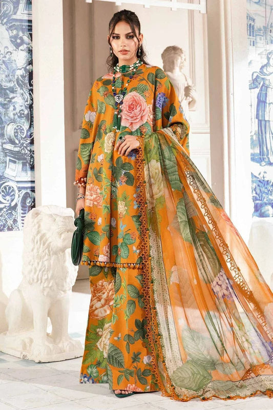 heavy embroidered lawn 3pc