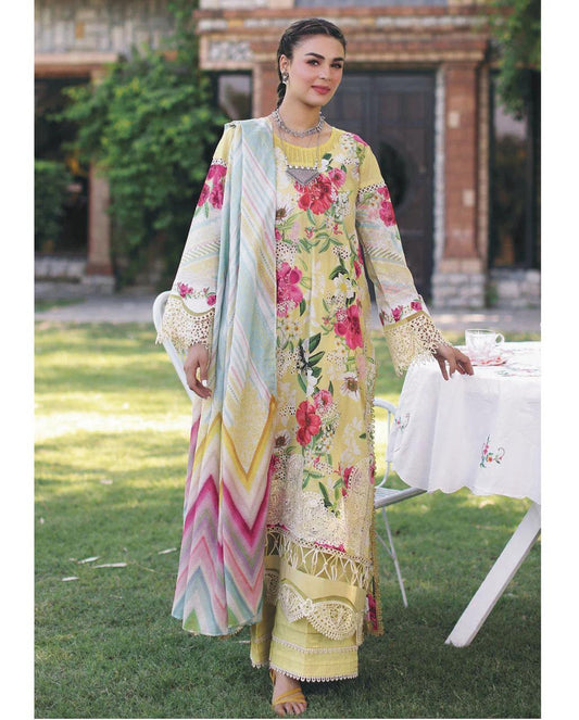 embroidered lawn 3pc