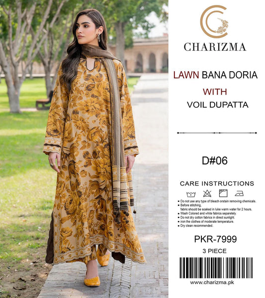 printed lawn 3pc